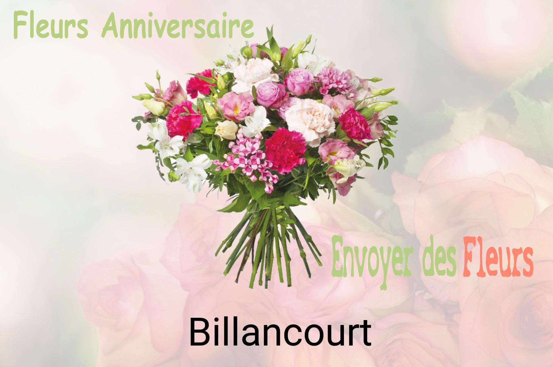 Bouquet de fleurs d’anniversaire livré à Billancourt