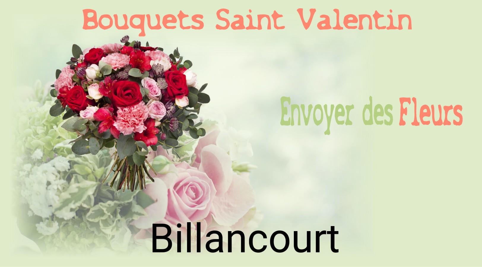 Roses de Saint-Valentin livrées à Billancourt